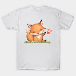 Valentines Fox T-Shirt